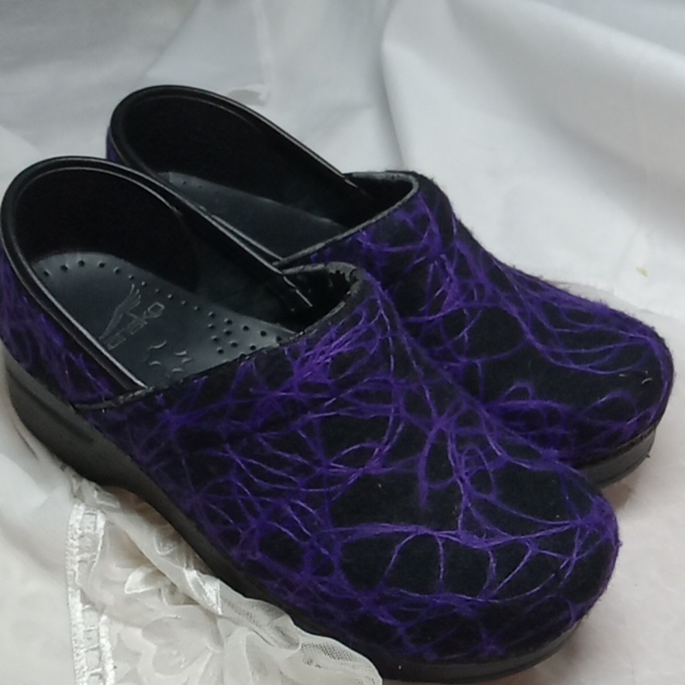 Dansko purple clog size 36